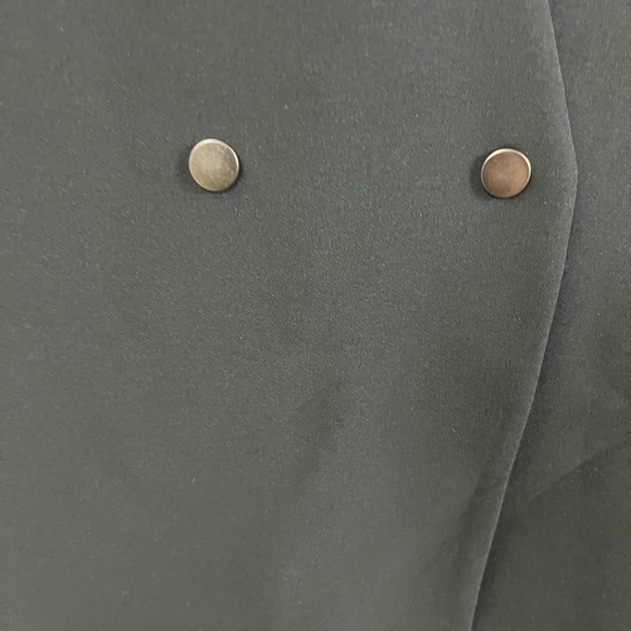 ADAY Women's Double‎ Take Blazer Black Wrinkle Resistant Double Breasted- Large - Picture 8 of 10